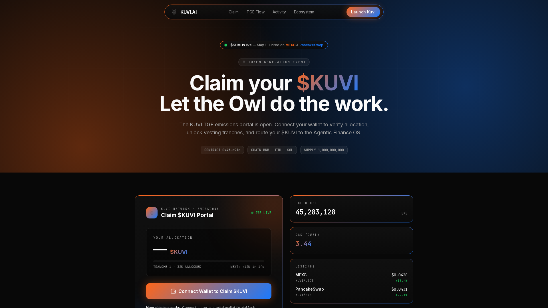 Screenshot of kuviai.info