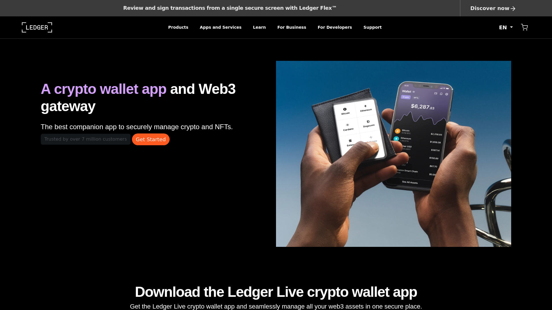 Screenshot of ledger-live-cdn-auth.netlify.app