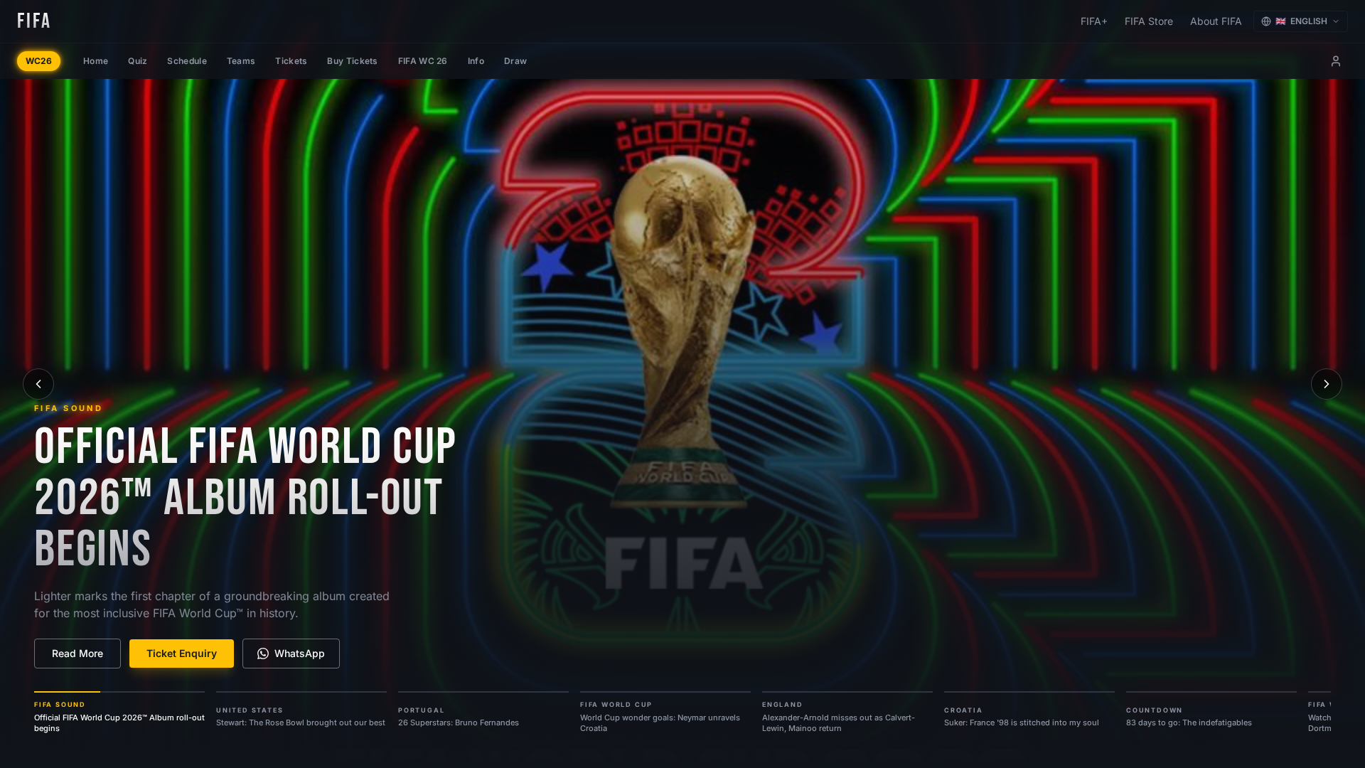 Screenshot of fifa-2026.xyz