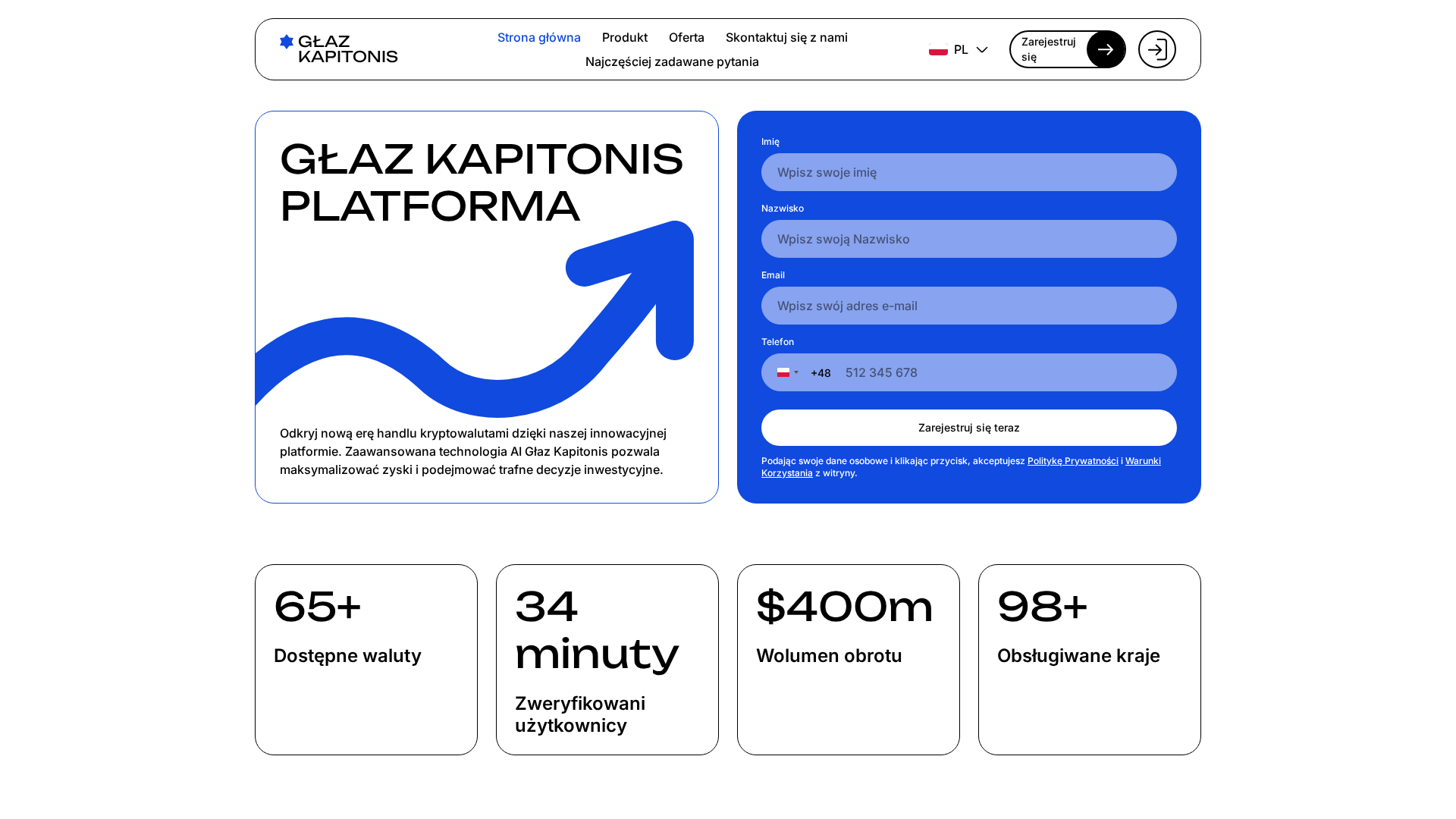 Screenshot of glazkapitonis.com