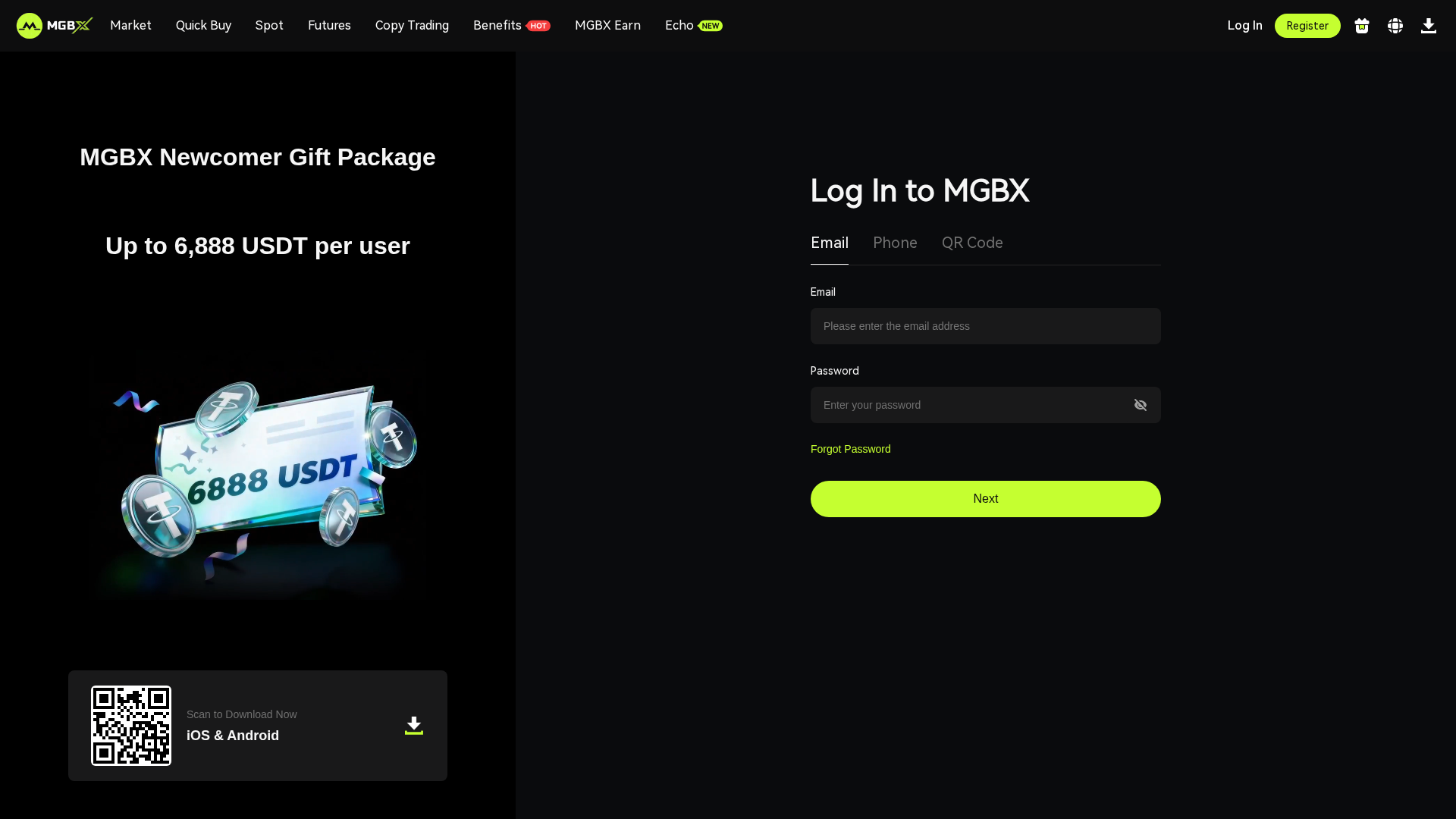 Screenshot of mgbx-web.com