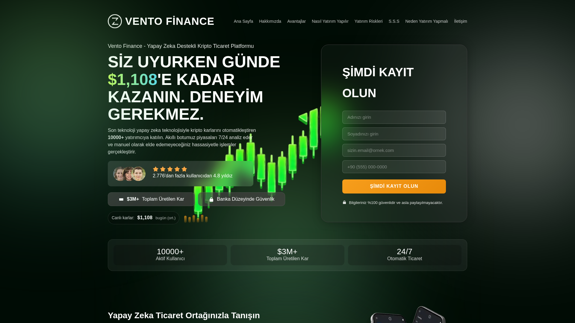 Screenshot of ventofinance.net