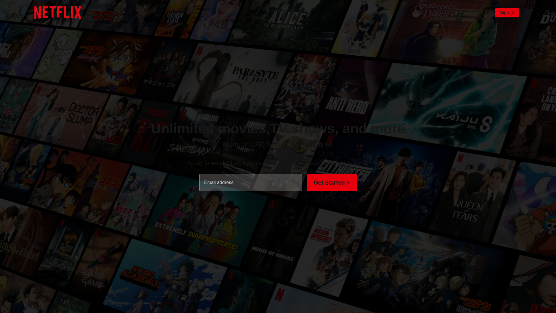Screenshot of netflix-clone-steel-beta.vercel.app