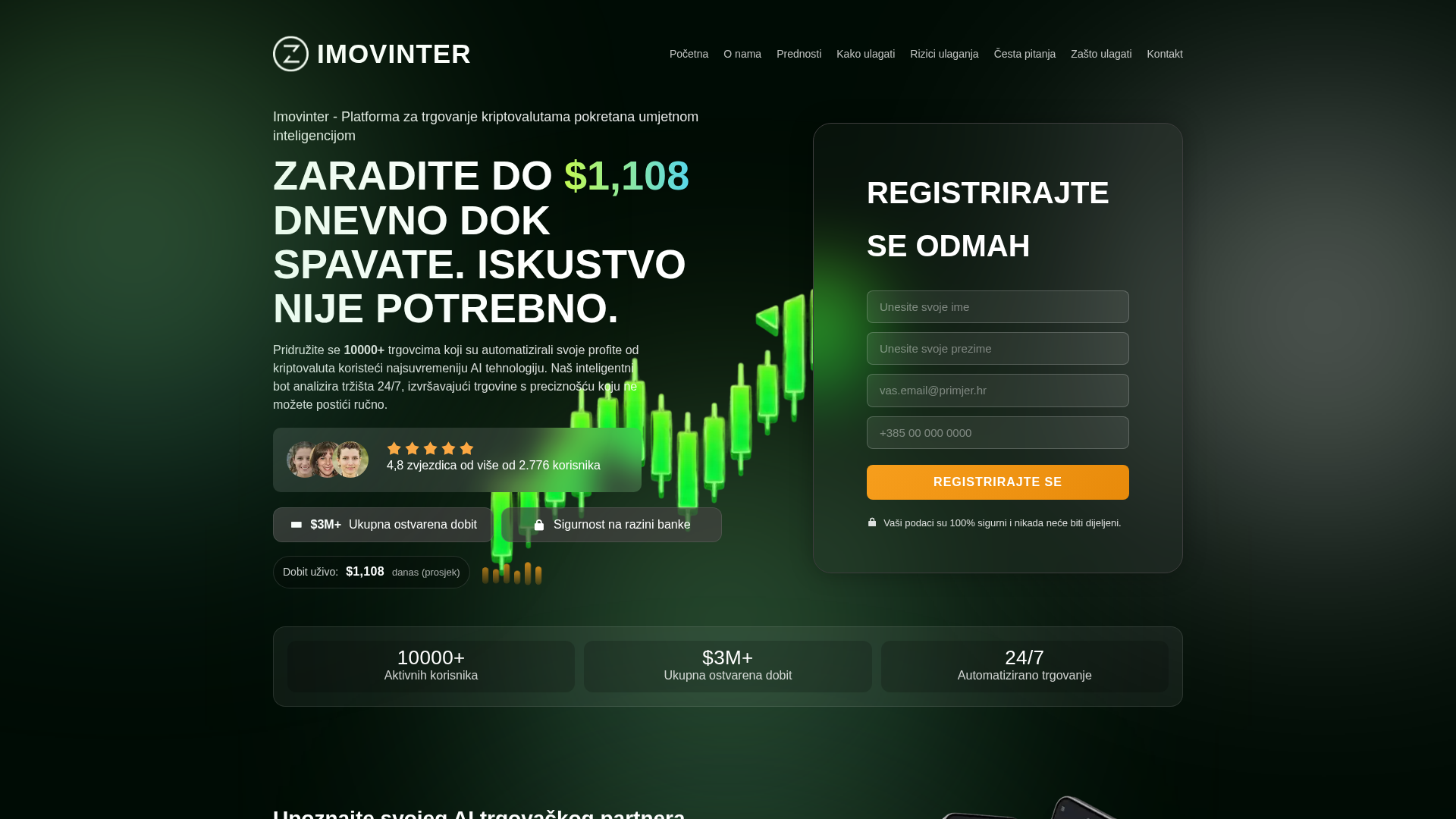 Screenshot of imovinter.net