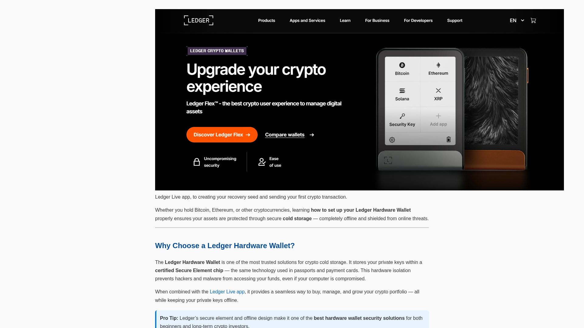 Screenshot of hrdware-ldgr.pages.dev