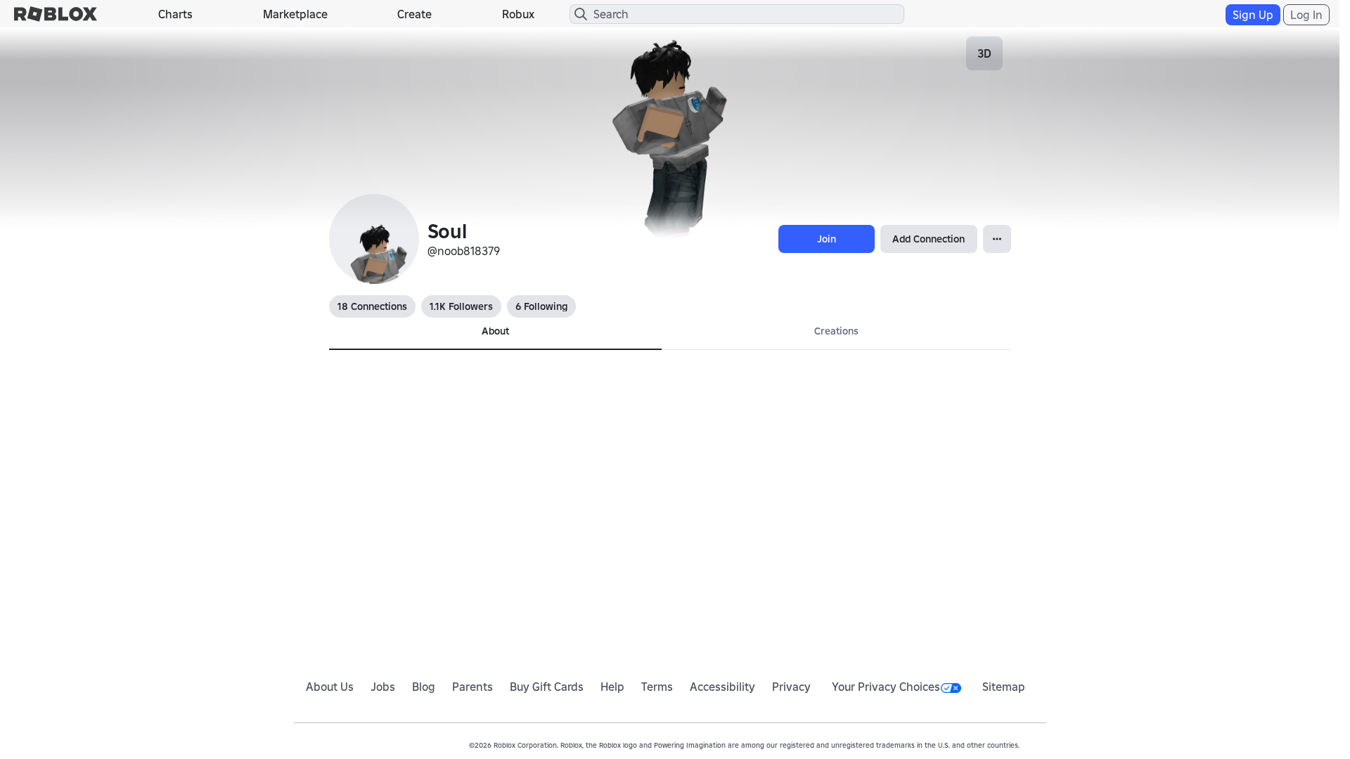 Screenshot of www.roblox.com.et