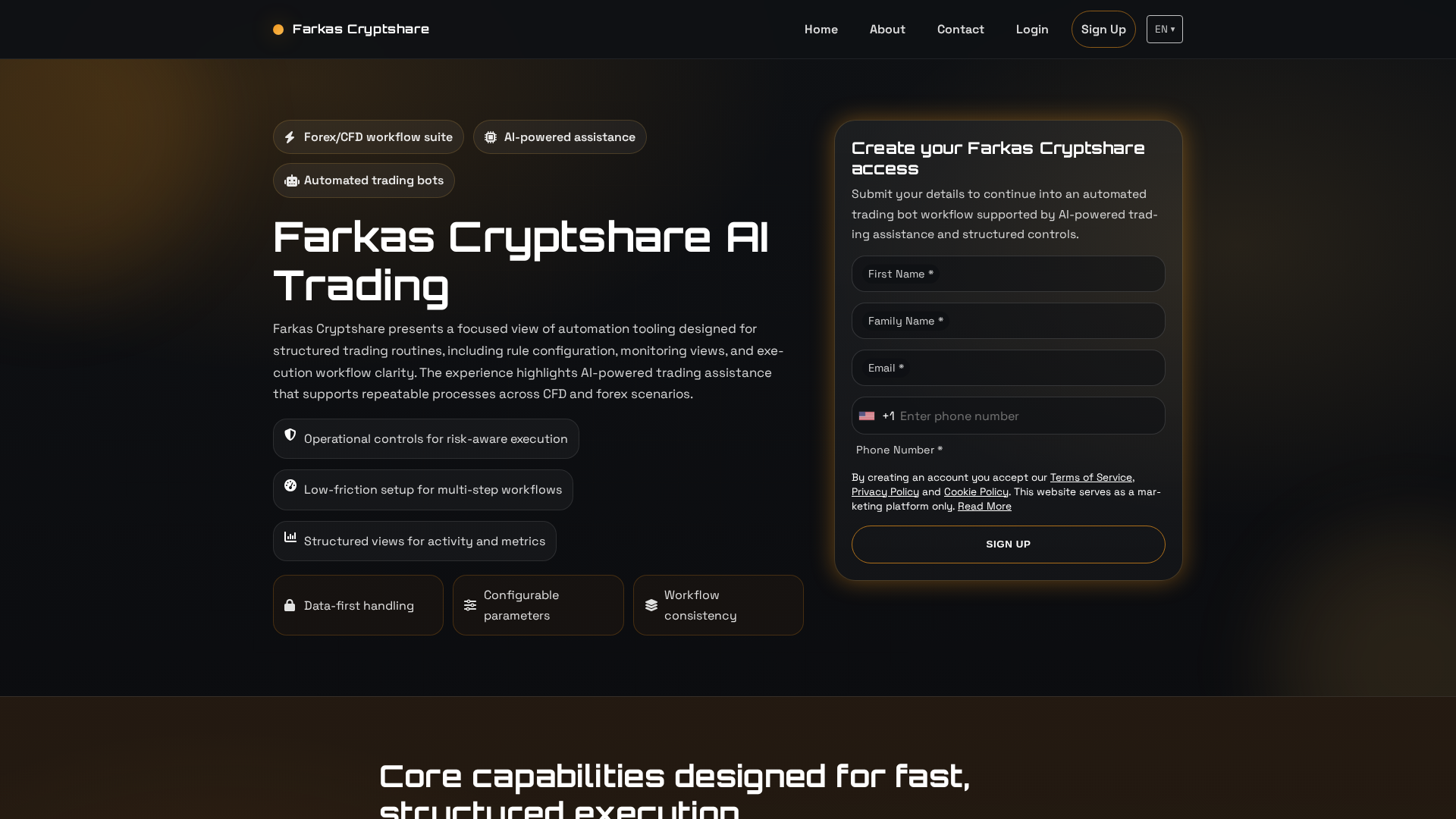 Screenshot of farkas-cryptshare.digital
