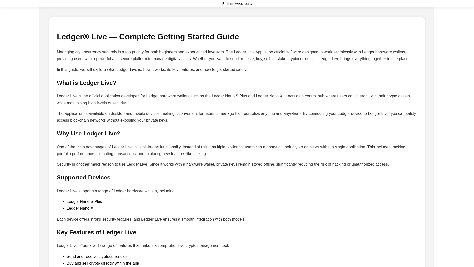 Screenshot of ledgerliv--eng-us.wixstudio.com