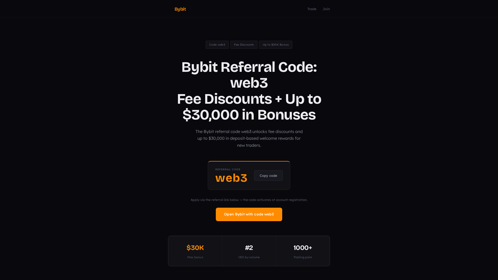 Screenshot of bybit-referral-code.vercel.app
