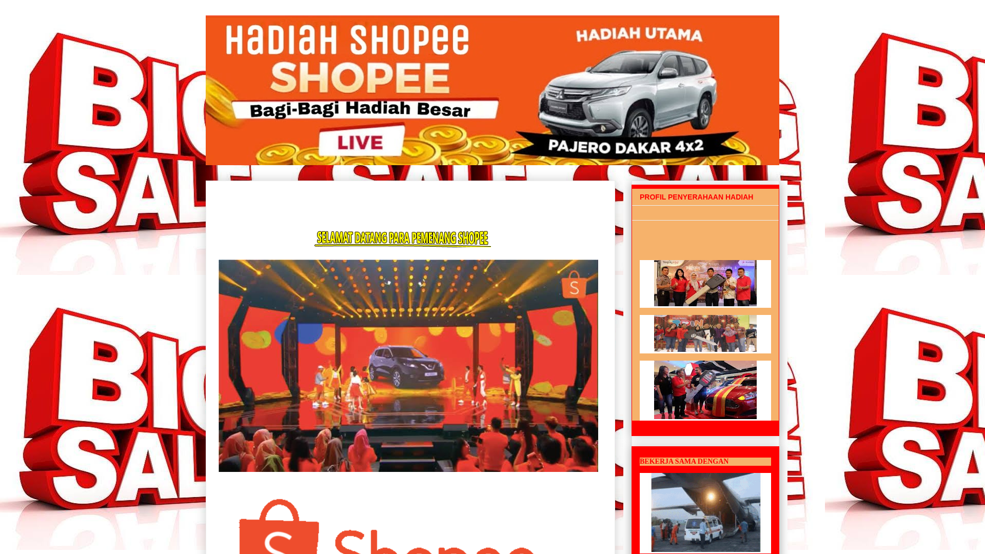 Screenshot of www.shopeejkt634.blogspot.com