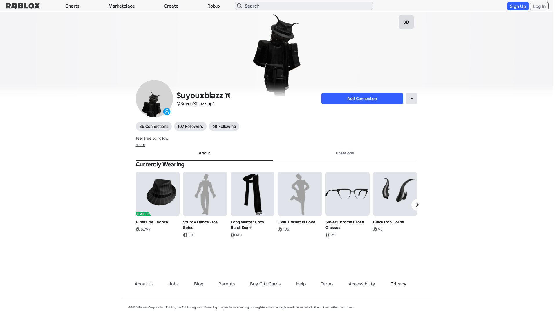 Screenshot of www.roblox.com.ml
