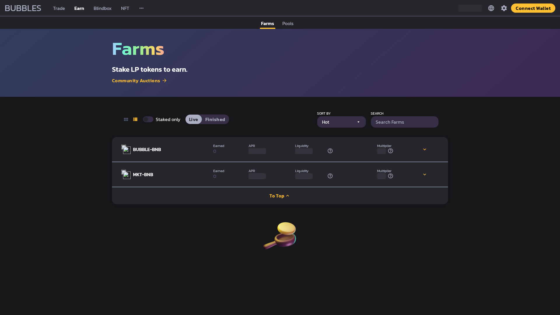 Screenshot of crackaf-bubbles-frontend.vercel.app