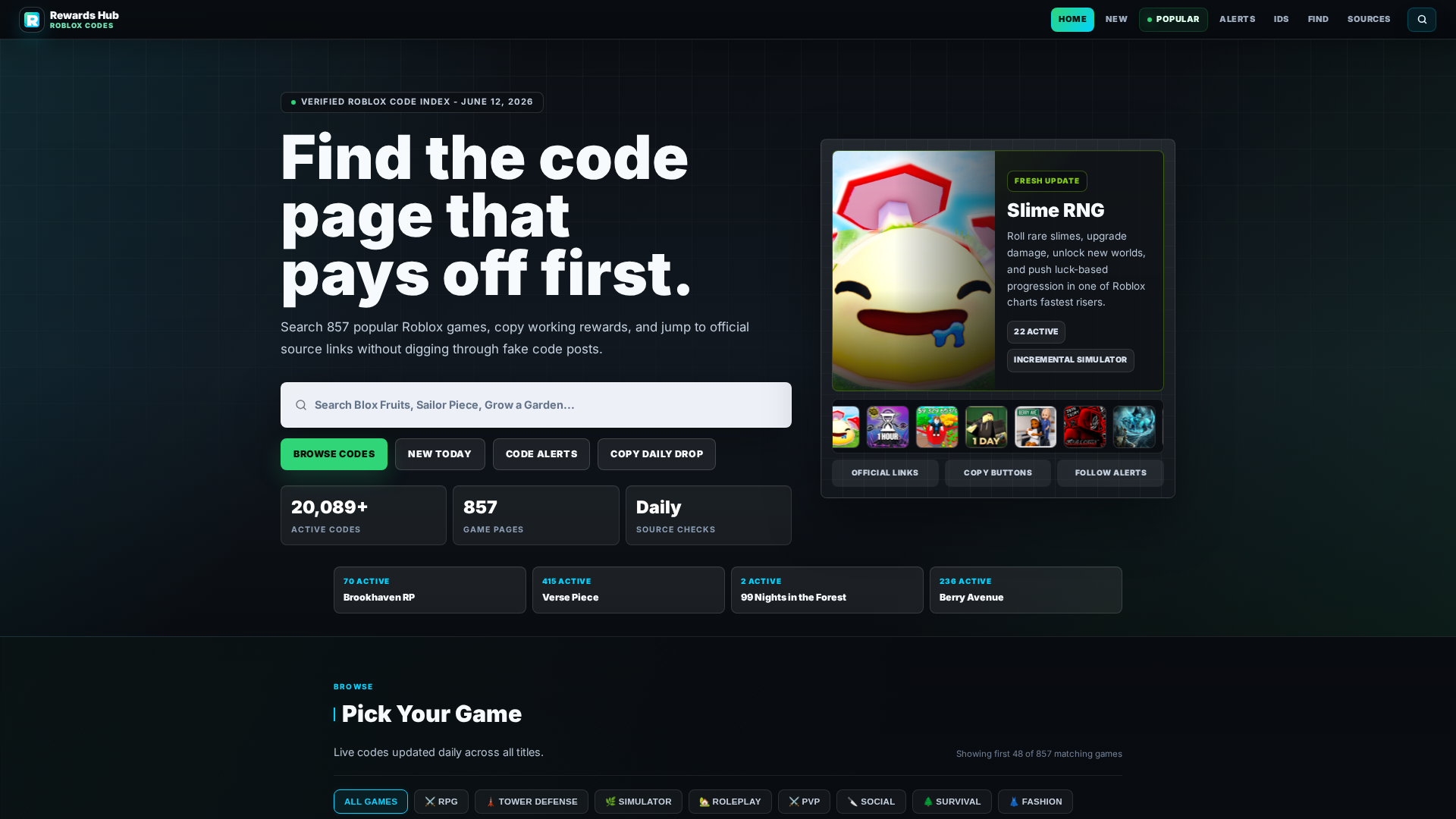 Screenshot of robloxcodes-gg.pages.dev