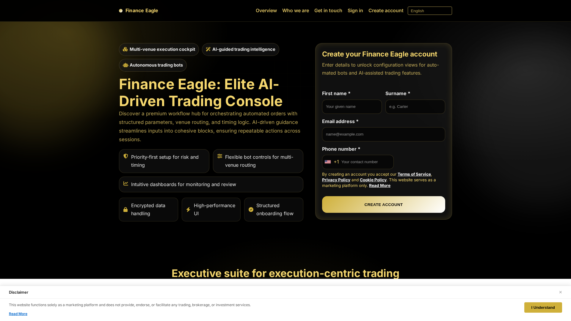 Screenshot of financeeagle.pro