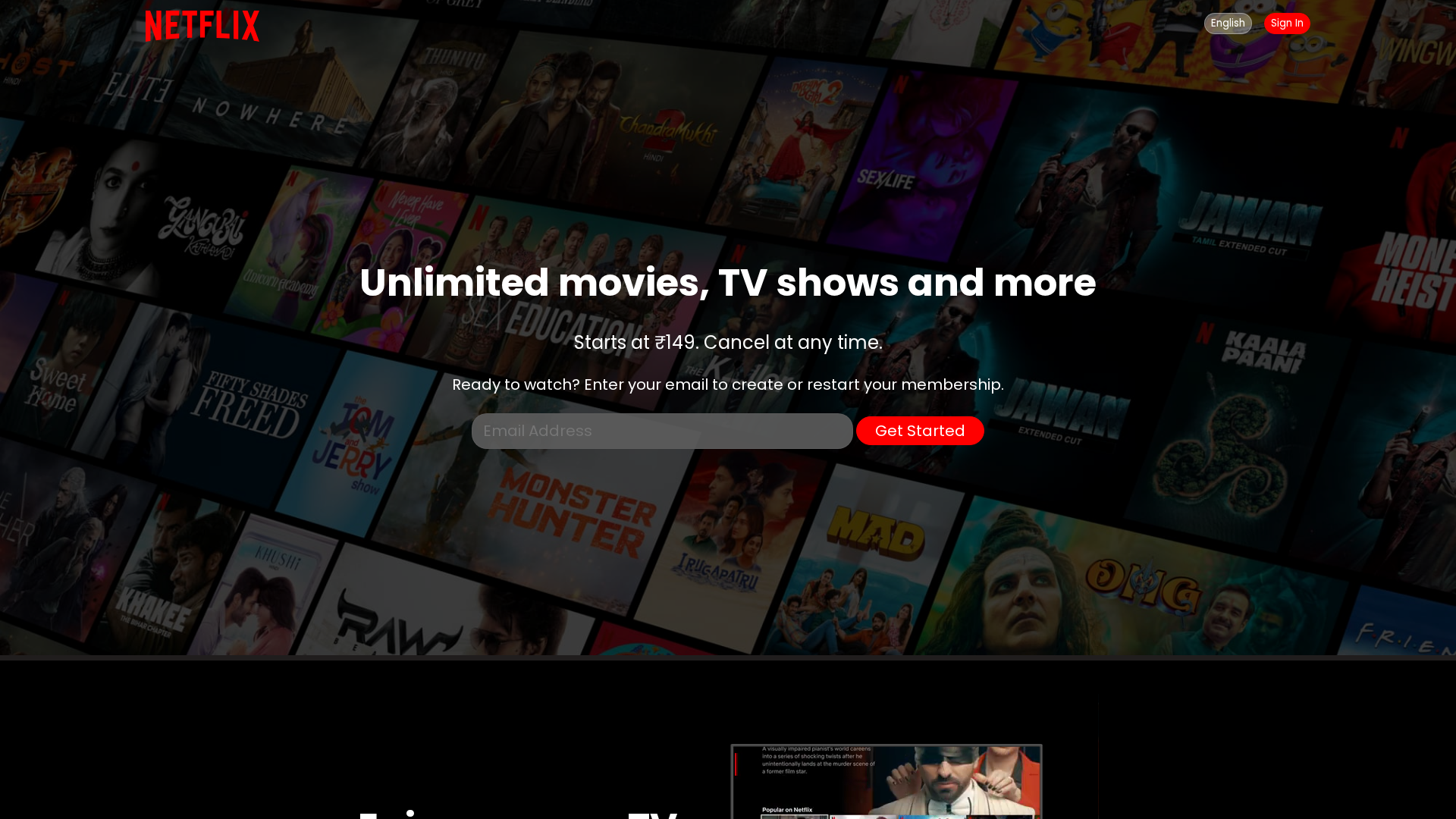 Screenshot of www.netflix-clone-silk-ten.vercel.app