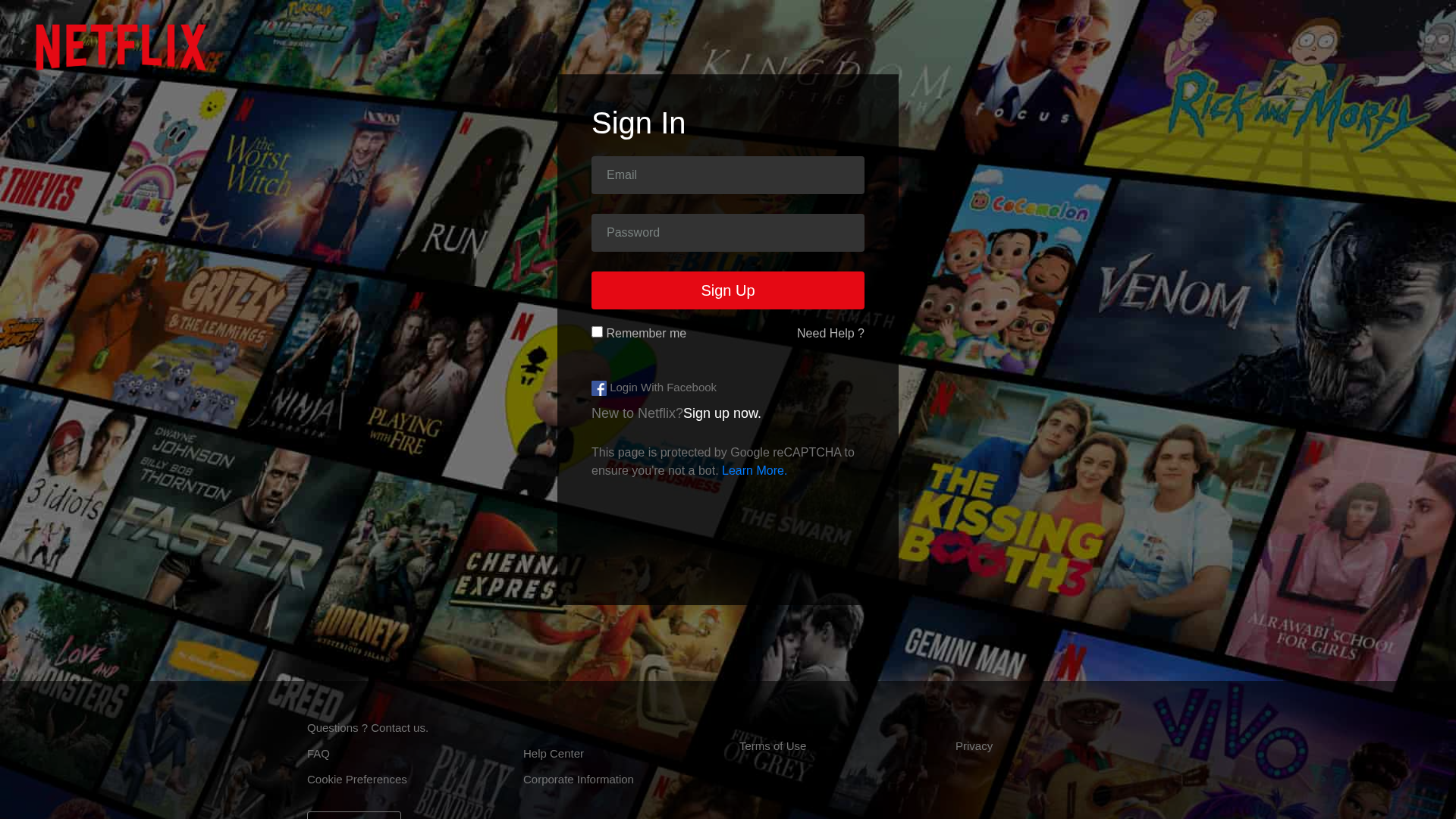 Screenshot of netflix-clone-xi-azure.vercel.app