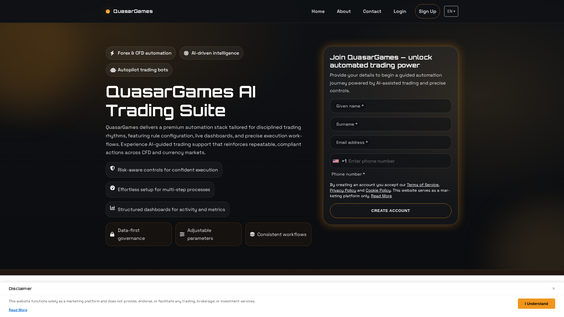 Screenshot of quasargames.pro