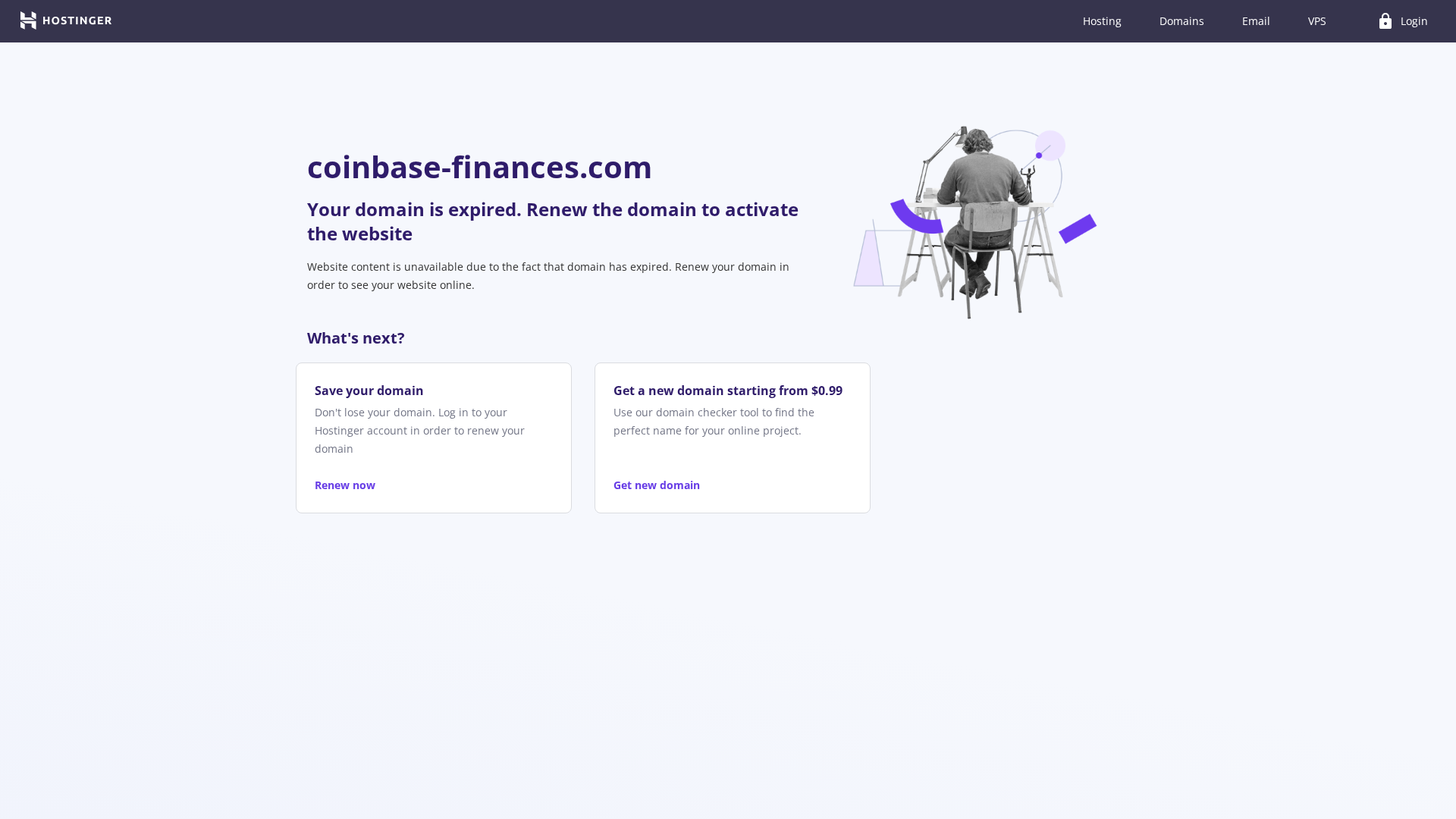 Screenshot of coinbase-finances.com