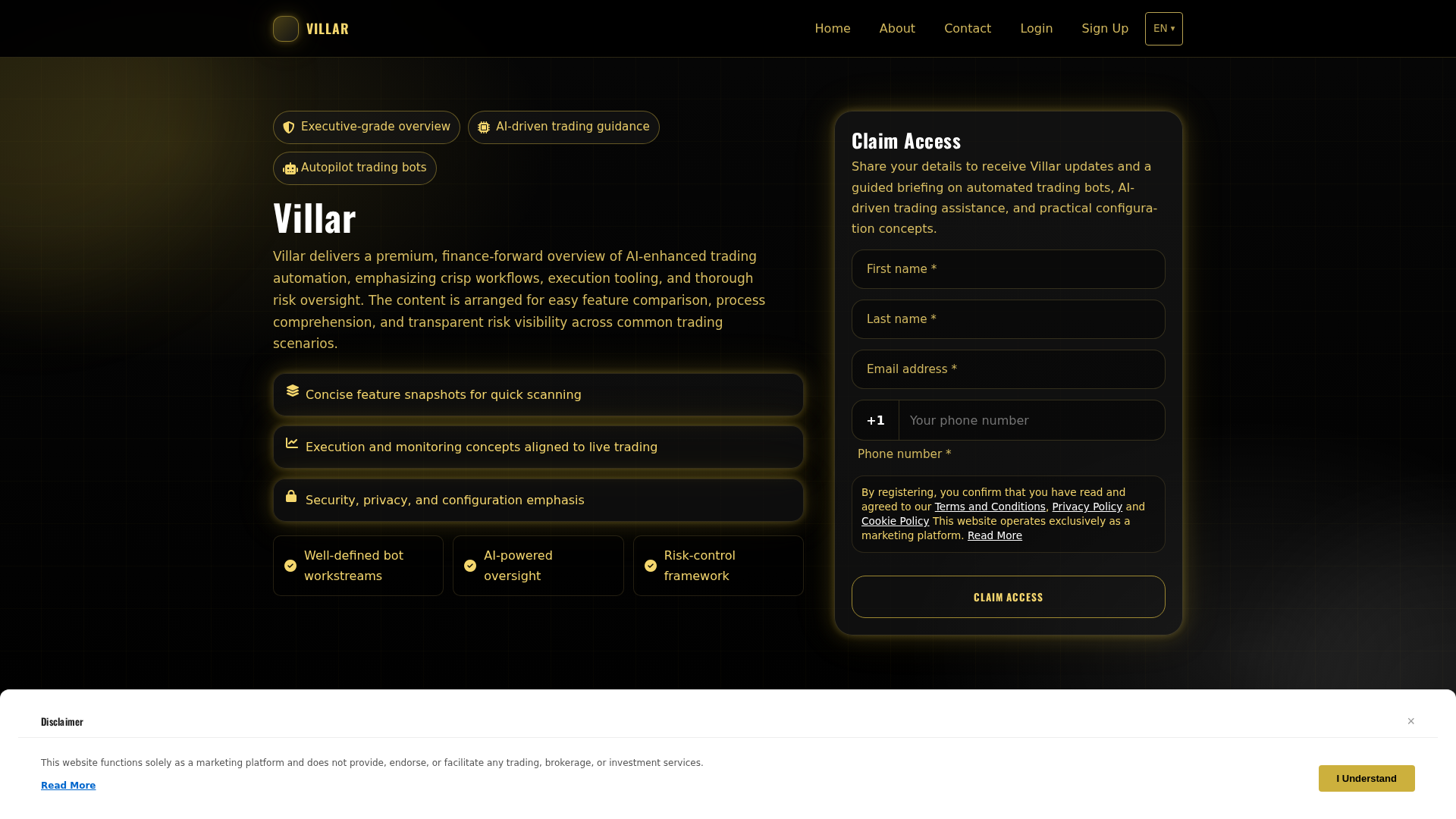 Screenshot of villarengine.click