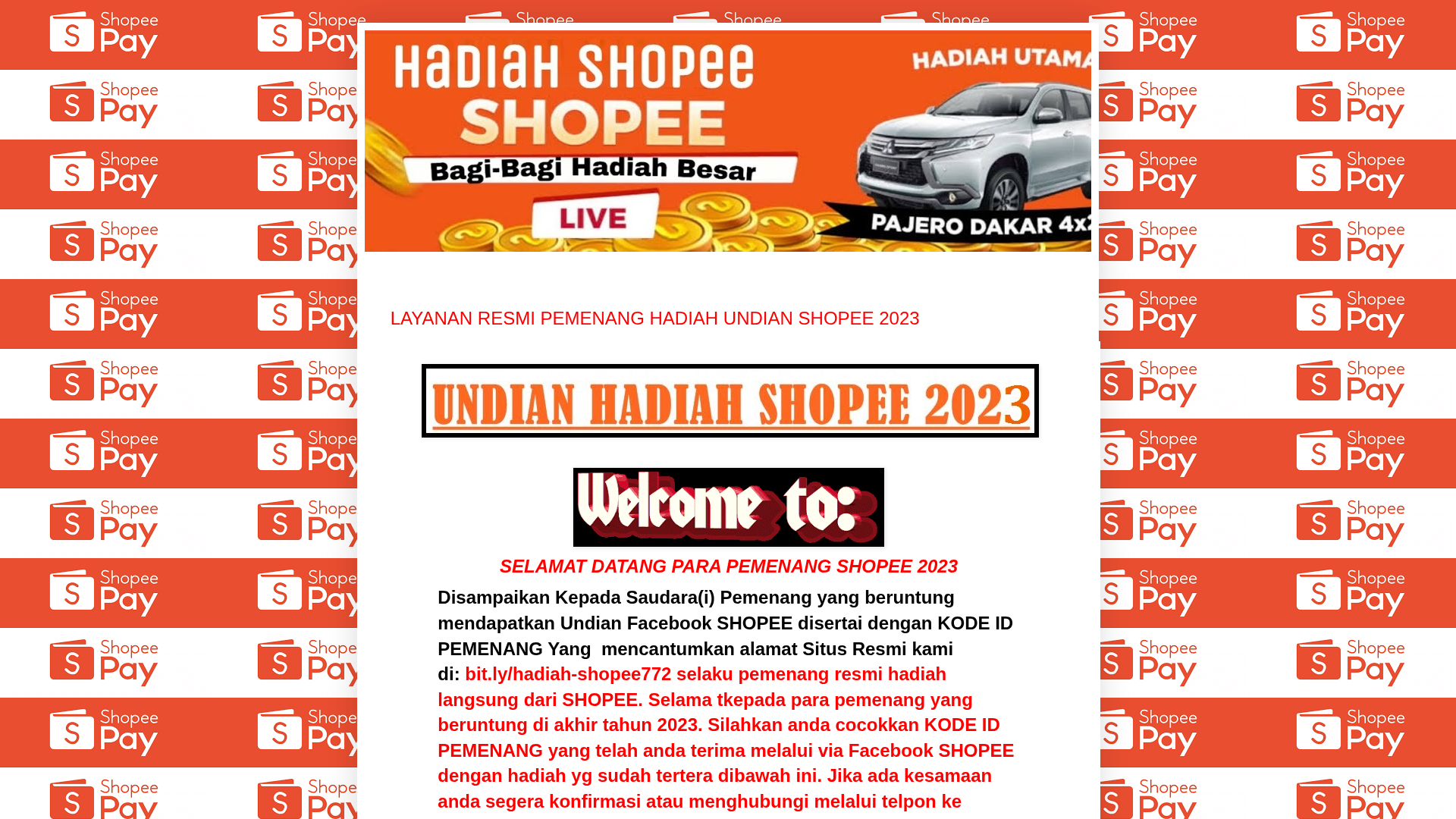 Screenshot of hadiah-shopee772.blogspot.com