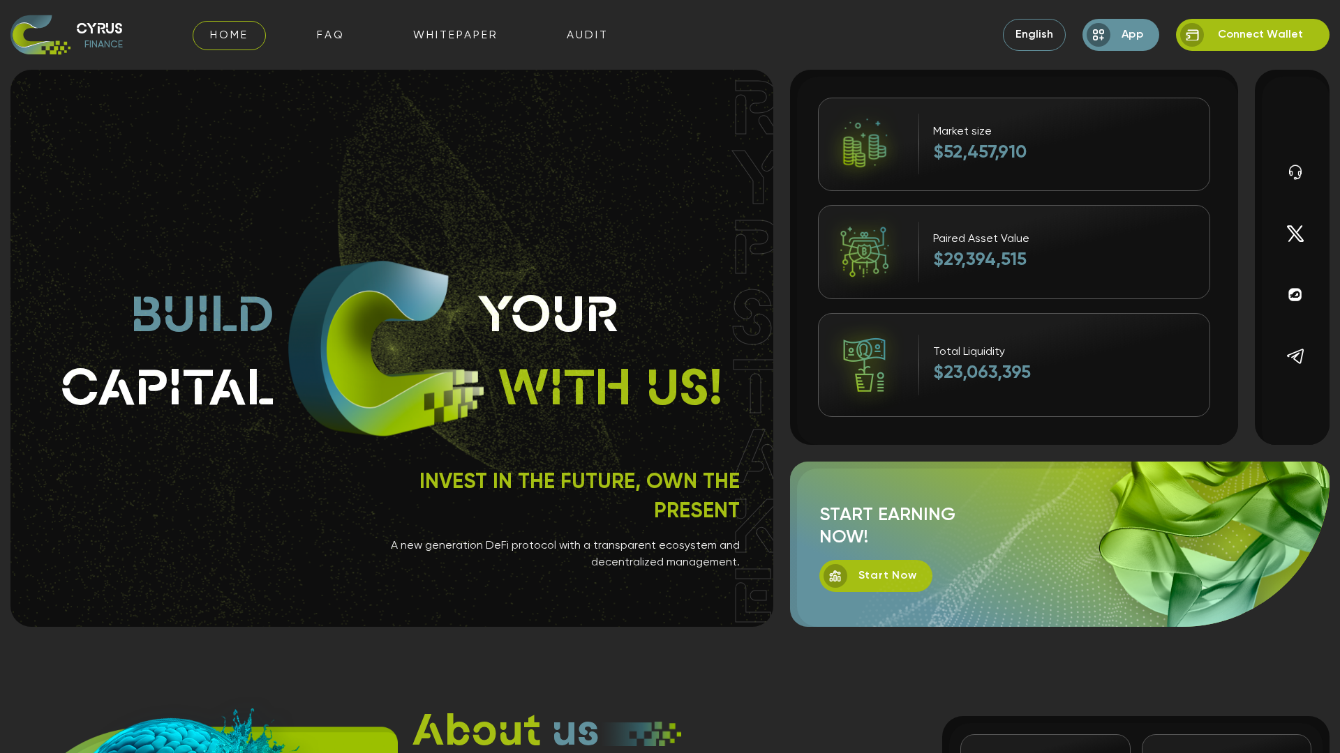 Screenshot of cyrusfinance.net