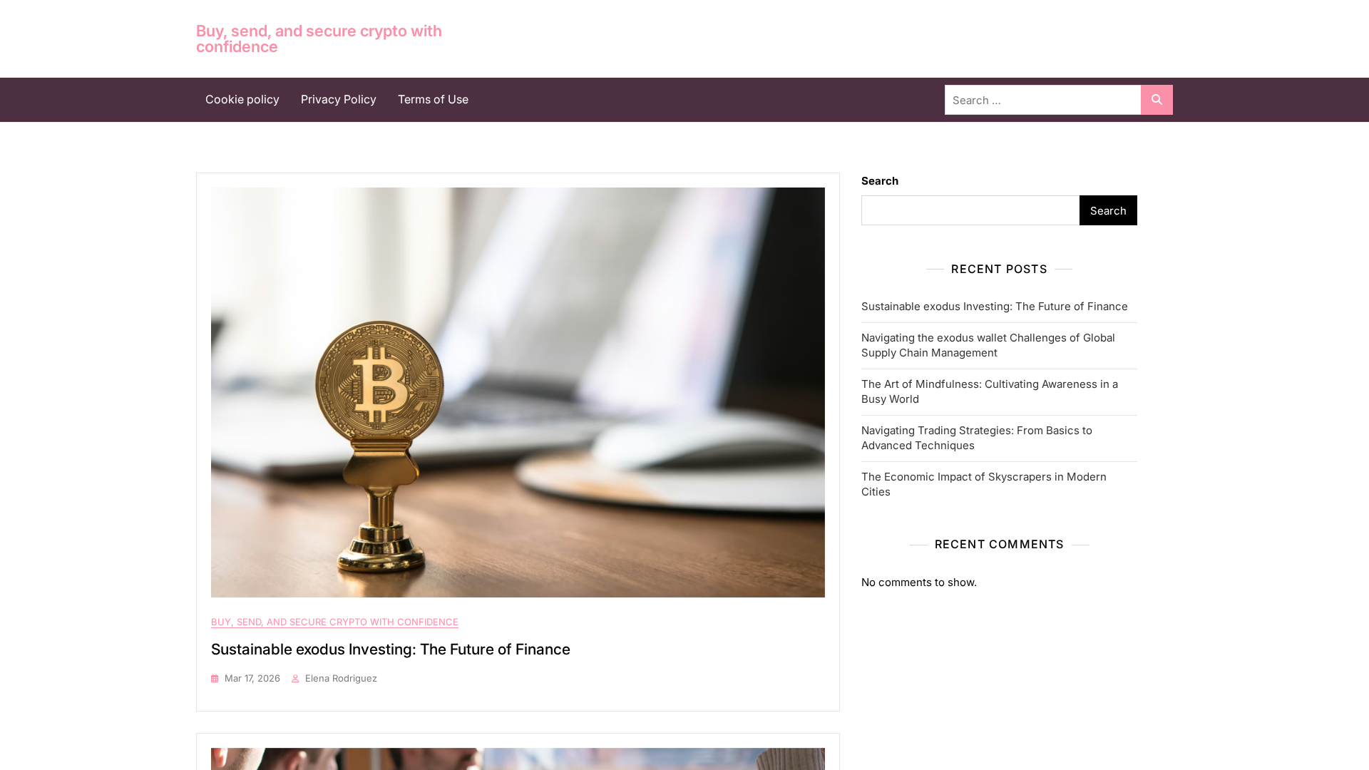 Screenshot of exoduc.co.com