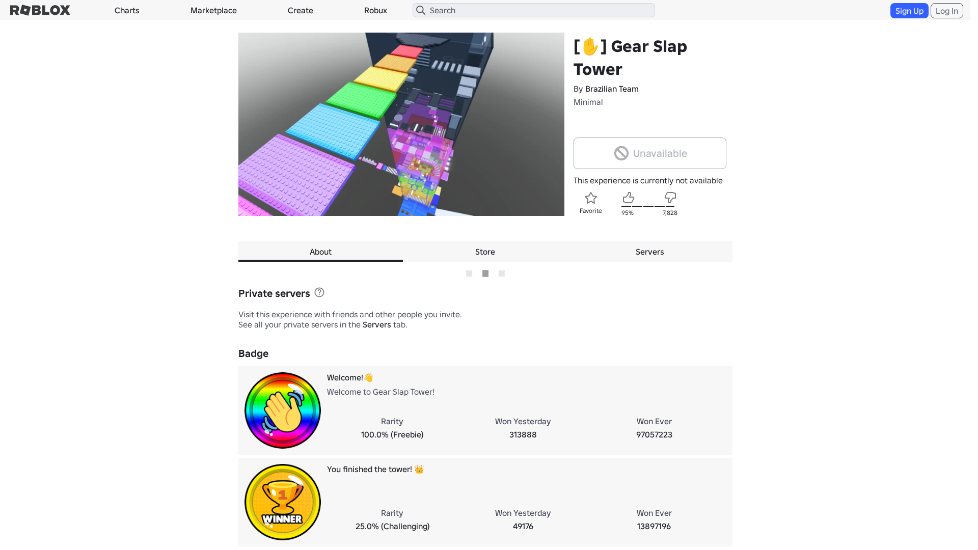 Screenshot of www.roblox.com.ml