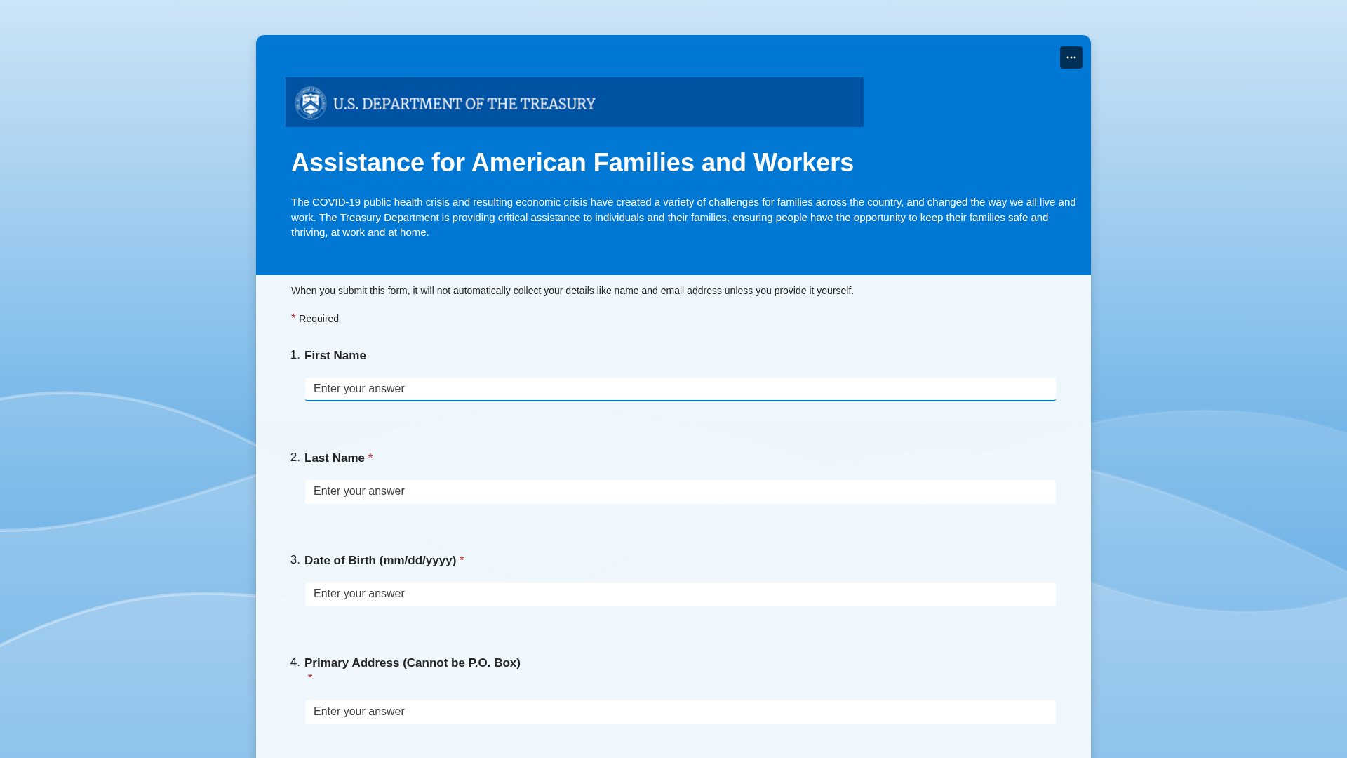 U.S. Department of the Treasury