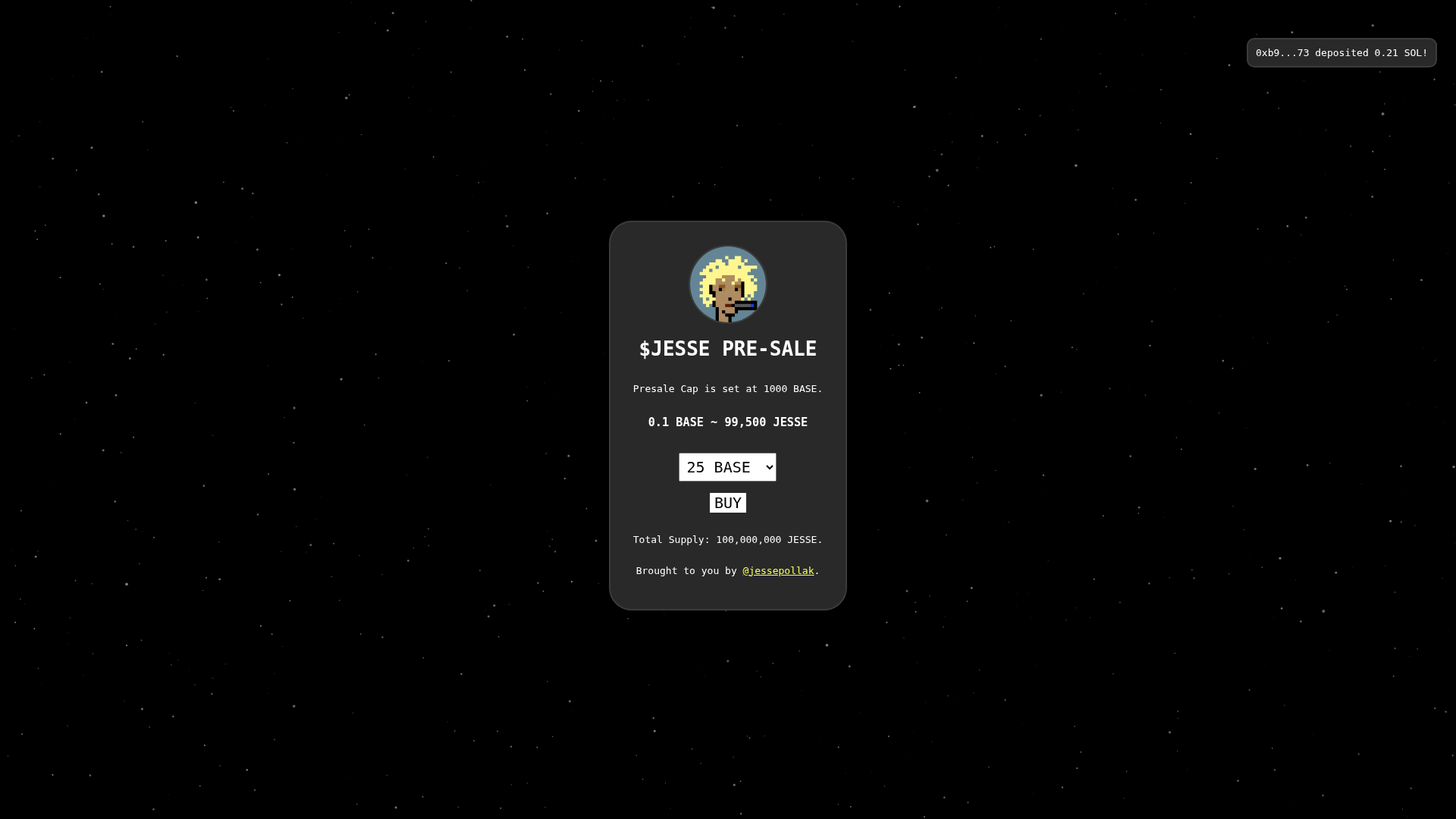 Screenshot of presales-jessepollak.pages.dev
