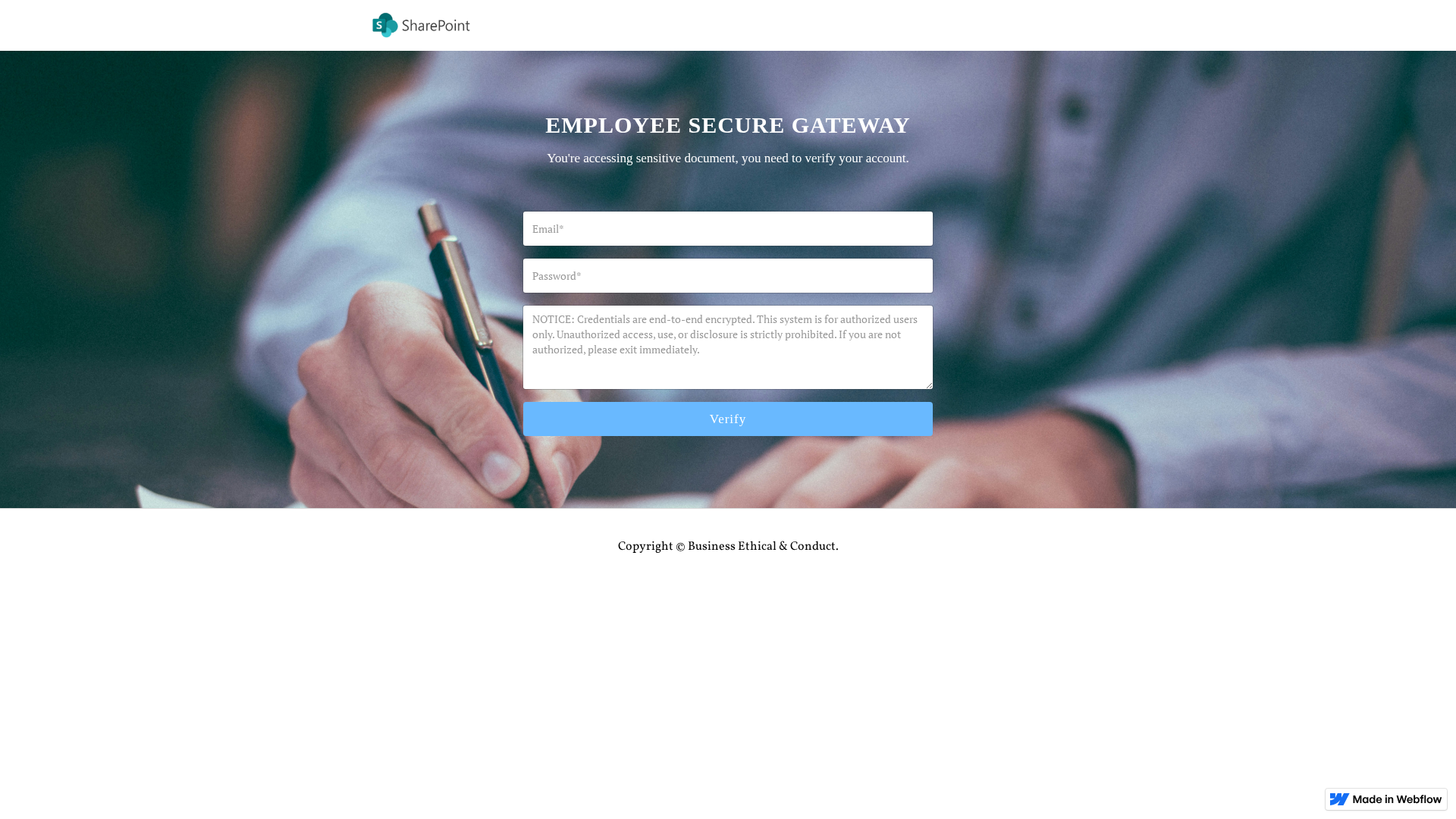Screenshot of read-the-new-code-of-business-ethical-d.webflow.io