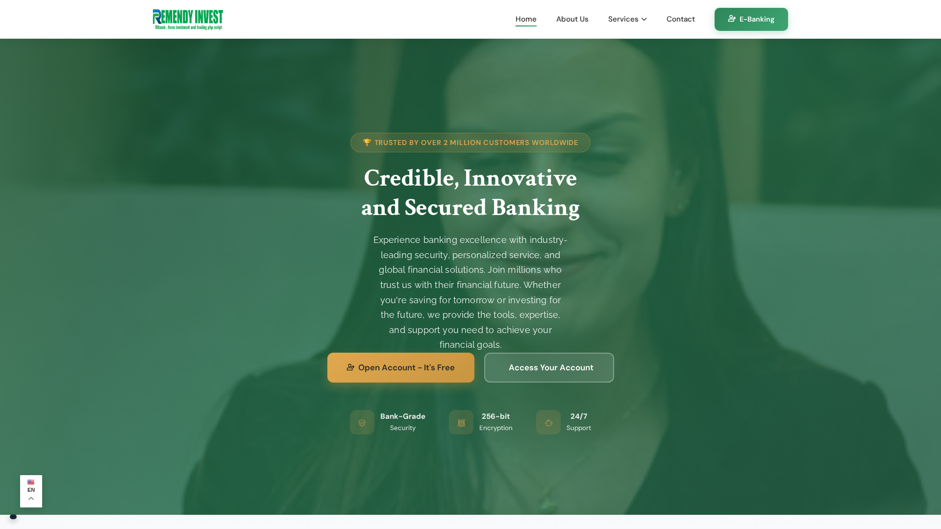 Screenshot of bank.smartonline.info