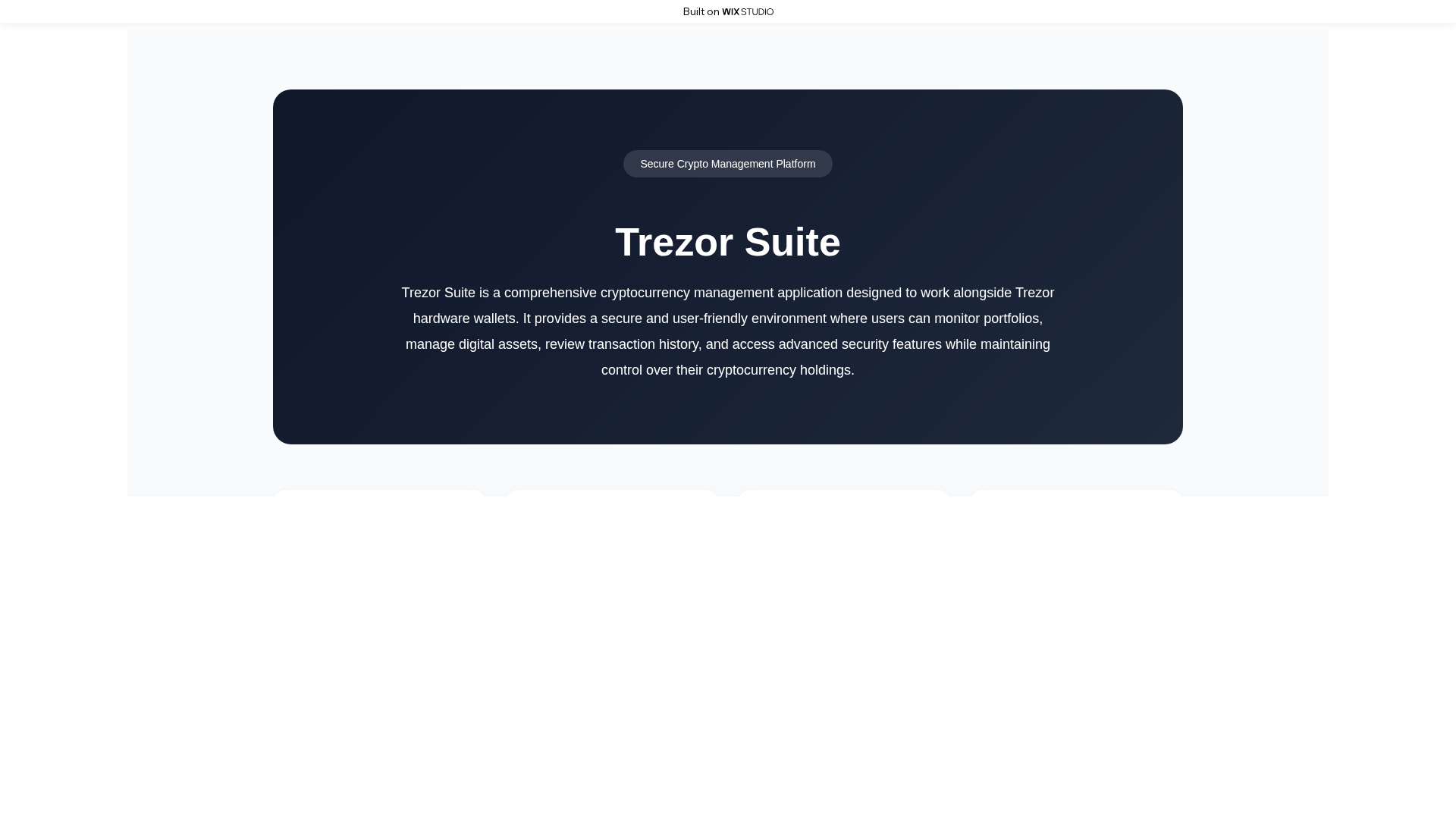 Screenshot of nav-trzosuite.wixstudio.com