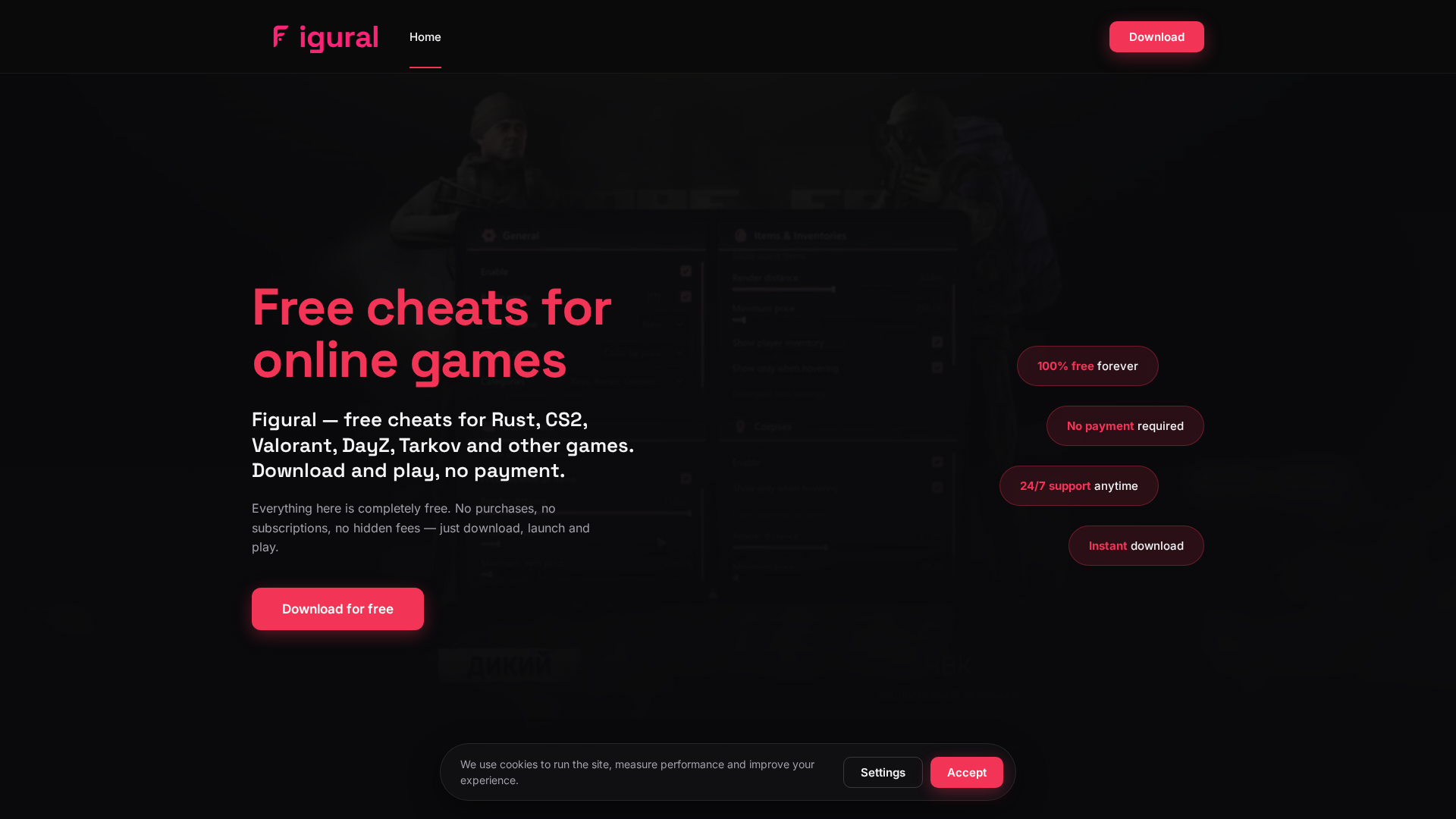 Screenshot of figural.lol