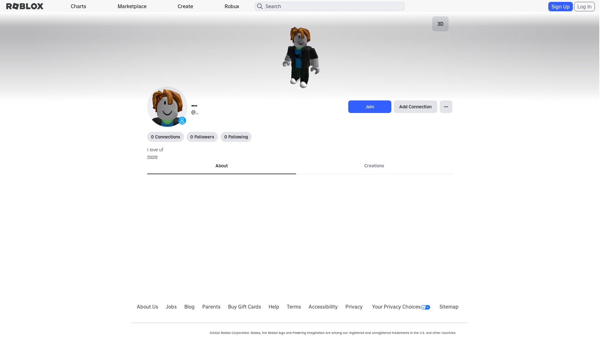 Screenshot of www.roblox.com.bi