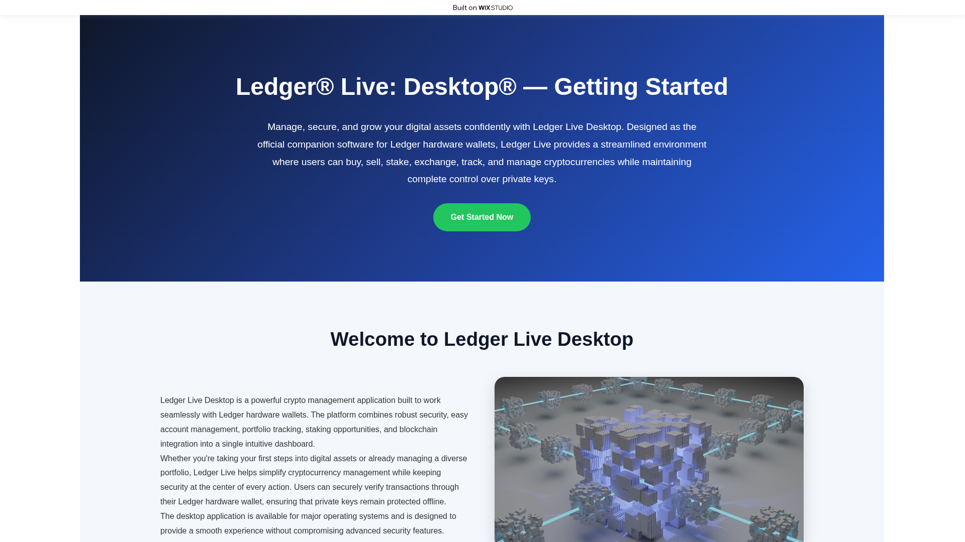 Screenshot of ladgr-livedesktop.wixstudio.com