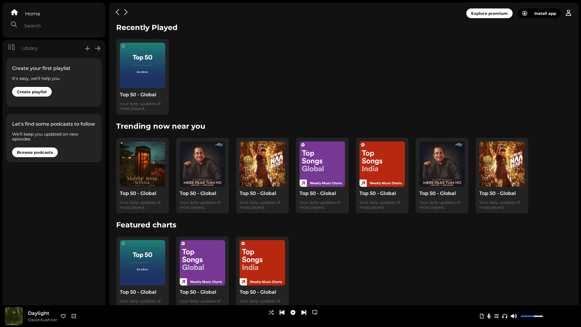 Screenshot of spotify-clone-ruby-ten.vercel.app
