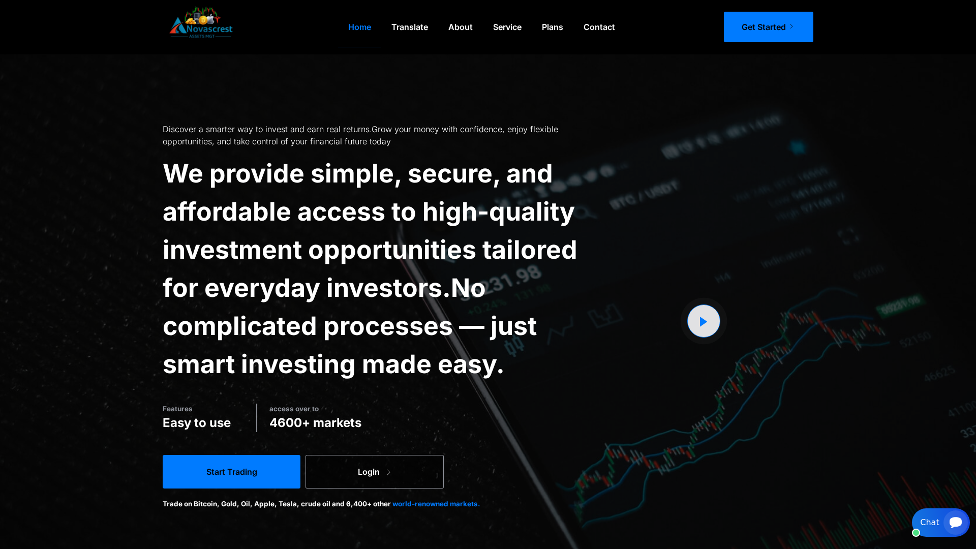 Screenshot of novascrest.com