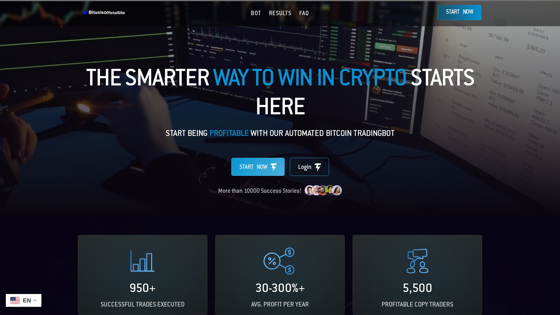 Screenshot of bitnuisofficalsite.com