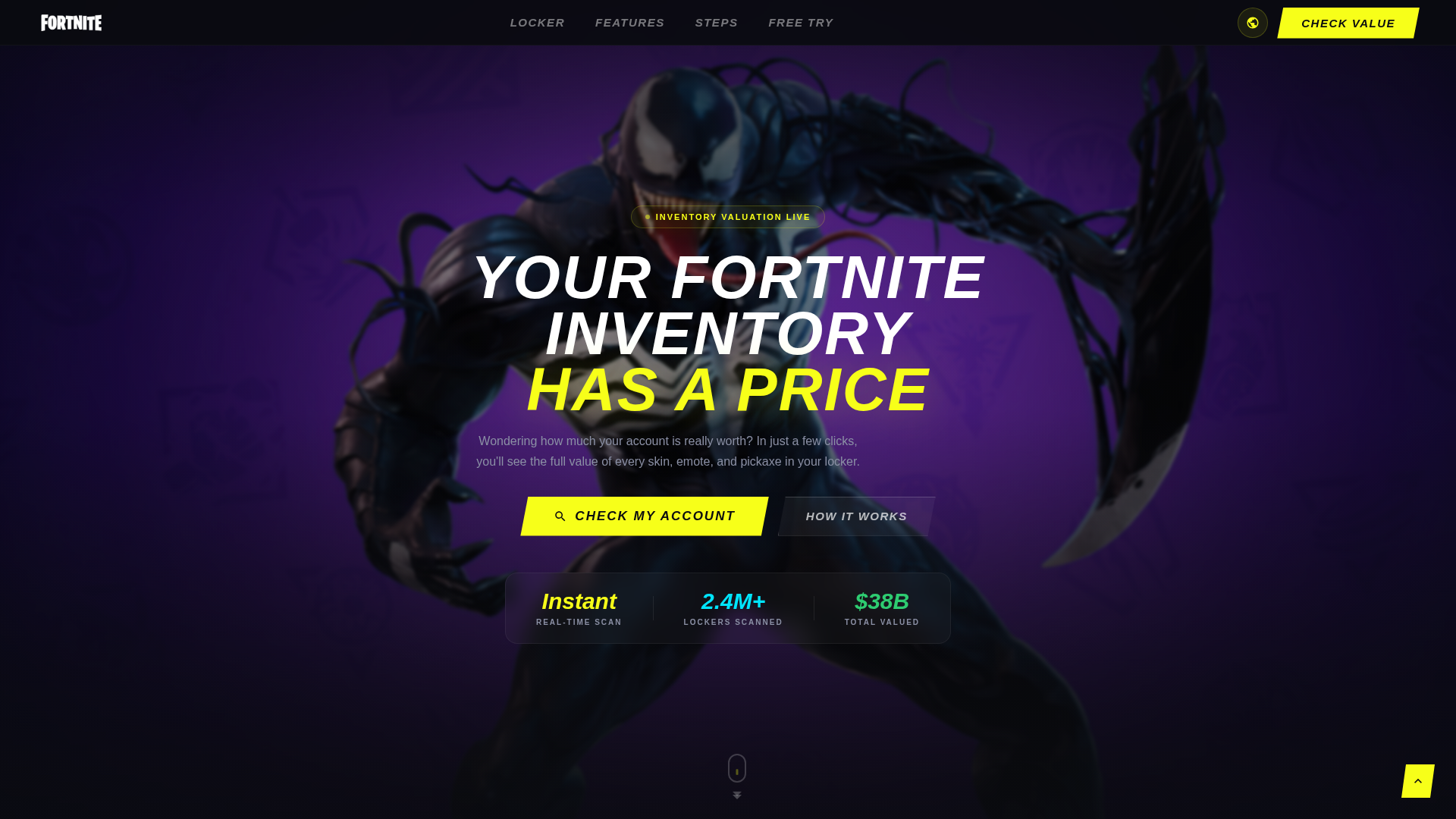 Screenshot of fninv.pro