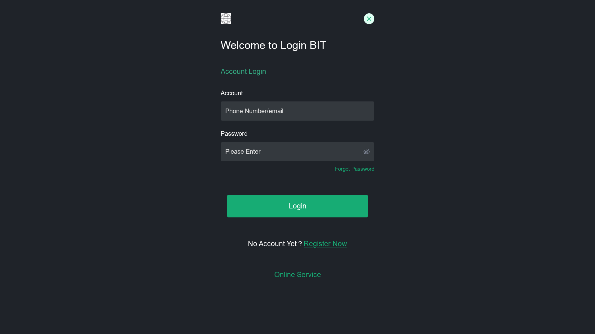 Screenshot of h5.bitkmcc.one