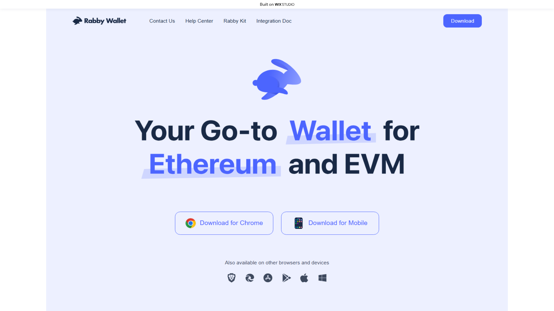 Screenshot of extenson-raby.wixstudio.com