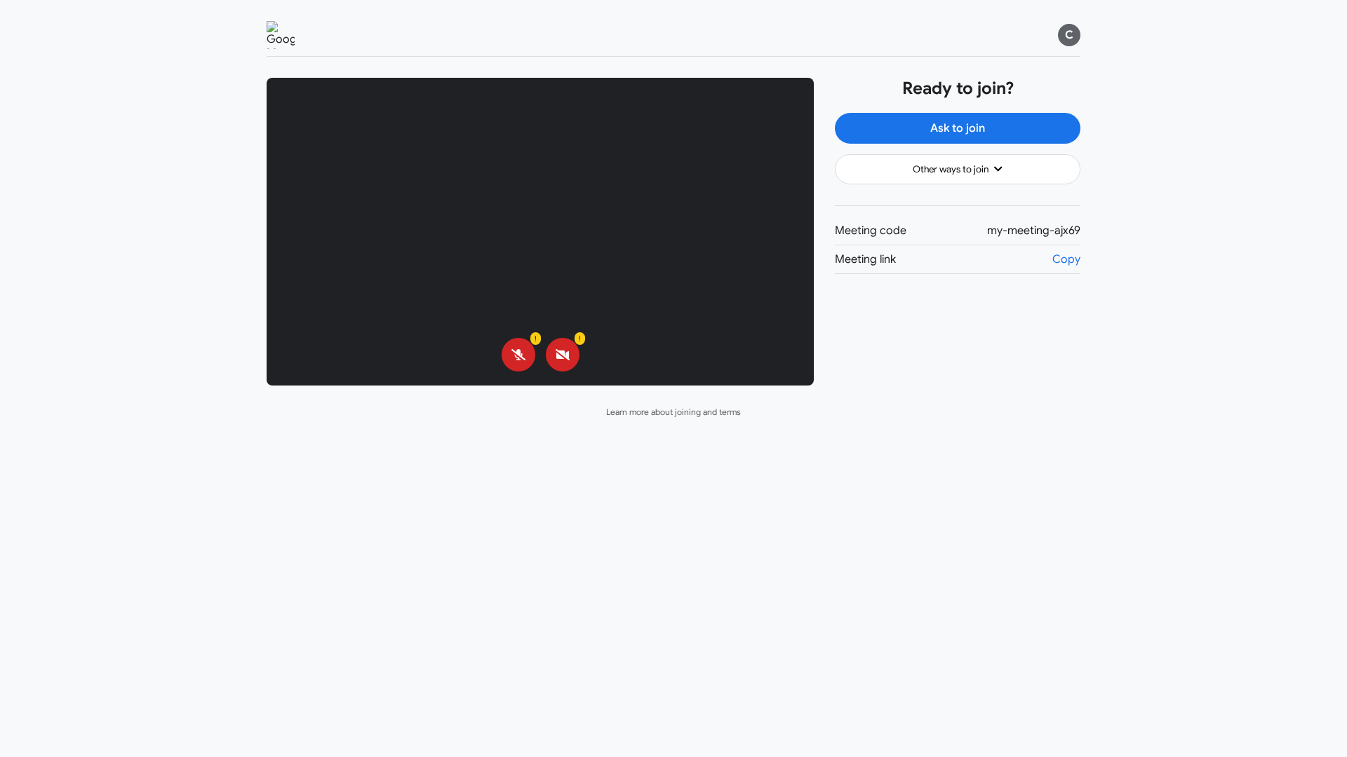 Screenshot of gooqlemeet-now.live