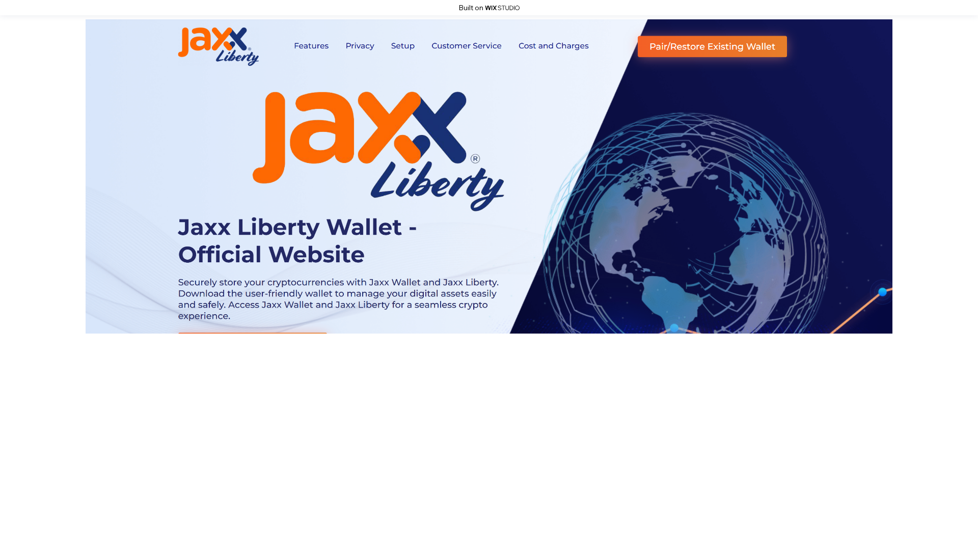 Screenshot of jexliberty.wixstudio.com