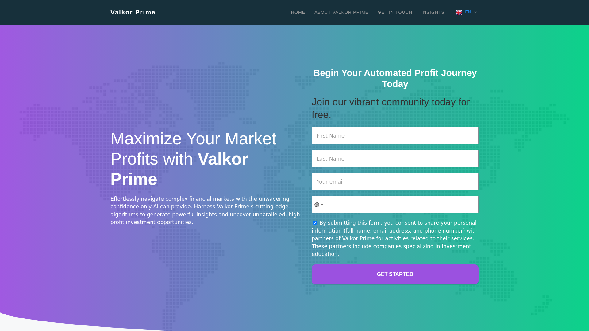 Screenshot of valkorprimegpt.com