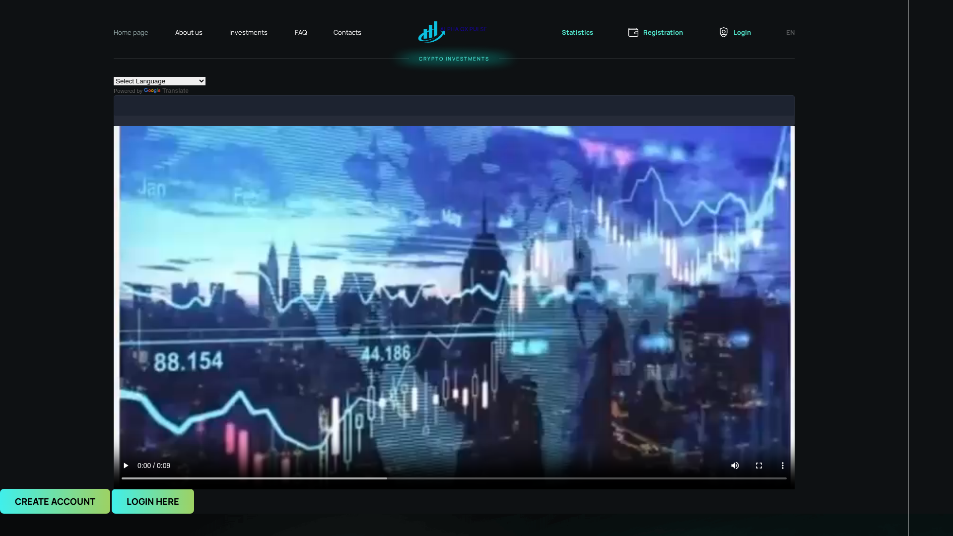 Screenshot of alphaoxpulse.live