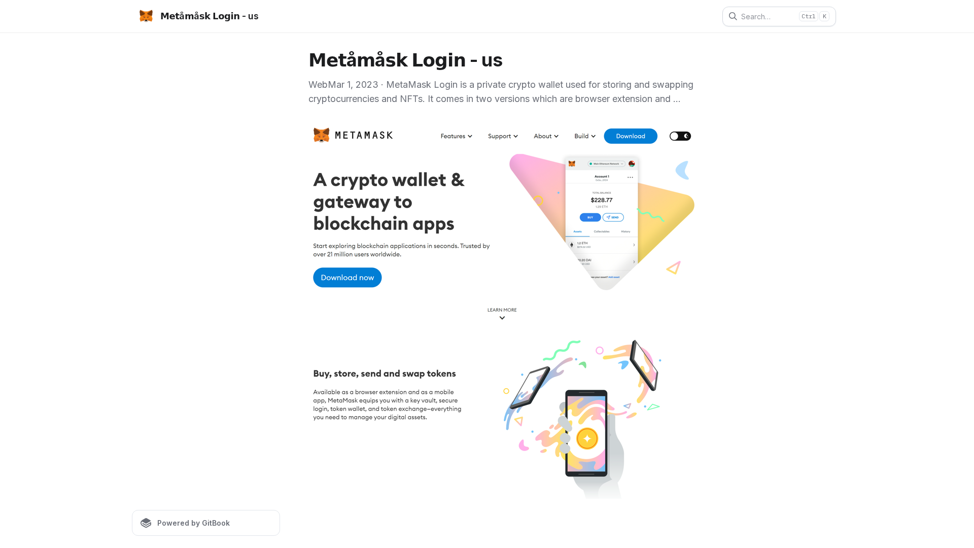 Screenshot of metamaskiologil-1.gitbook.io