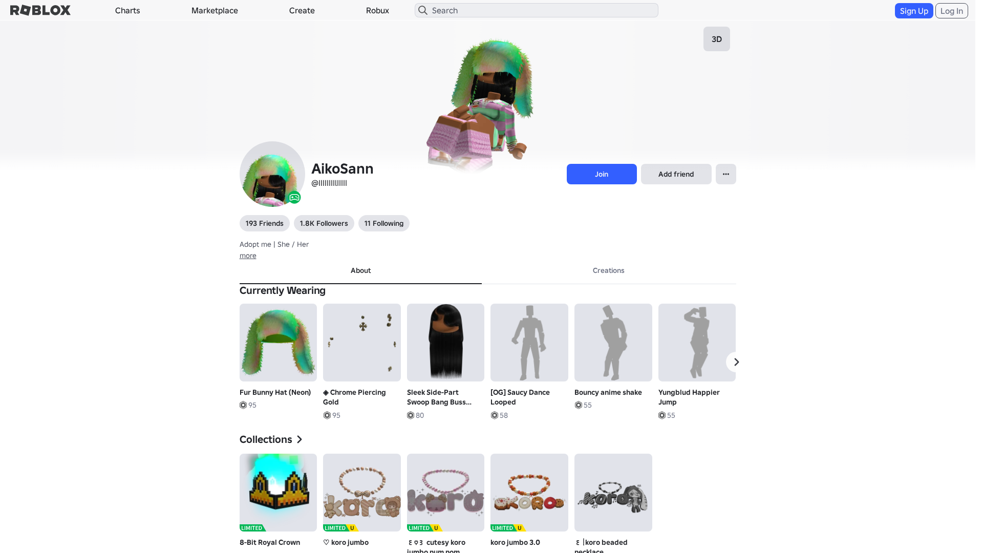 Screenshot of roblox.com.ml